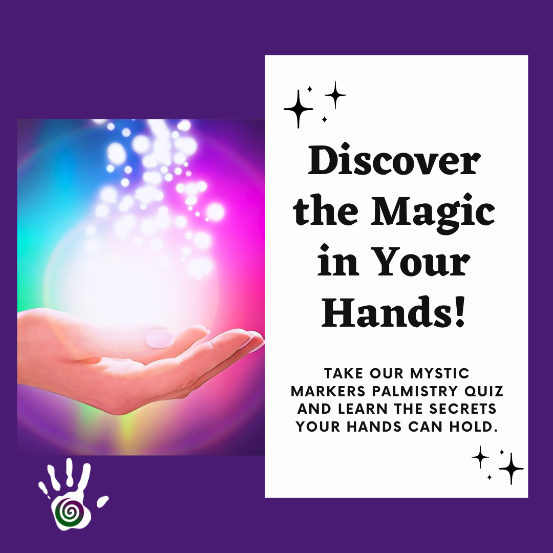 Discover the Magic in Your Hands! With photo of a hand cupping a magical ball of light.